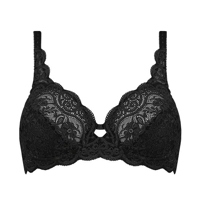 Triumph Reggiseno con ferretto Amourette 300 W 2 C Nero