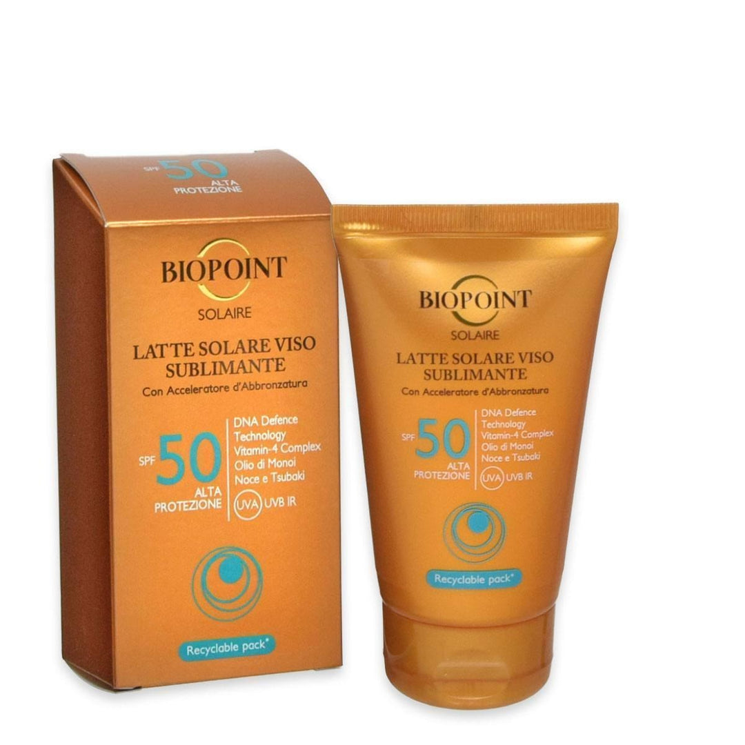 Biopoint Latte Solare Viso Sublimante SPF 50+   